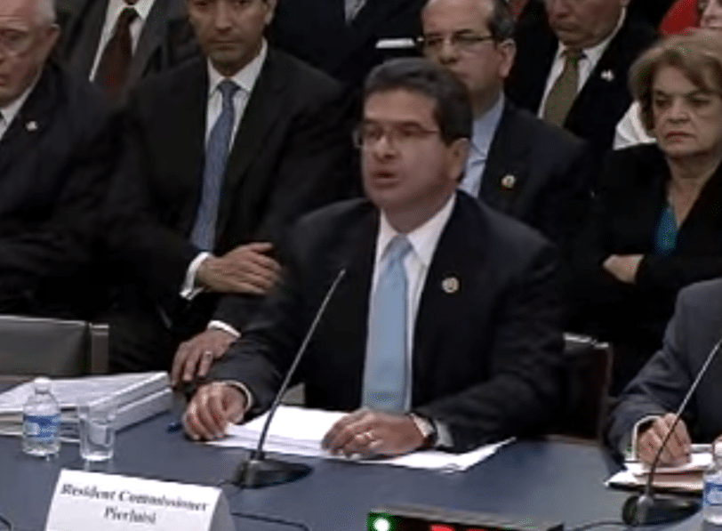 The role of Pierluisi the Congressional hearing on the status of Puerto Rico