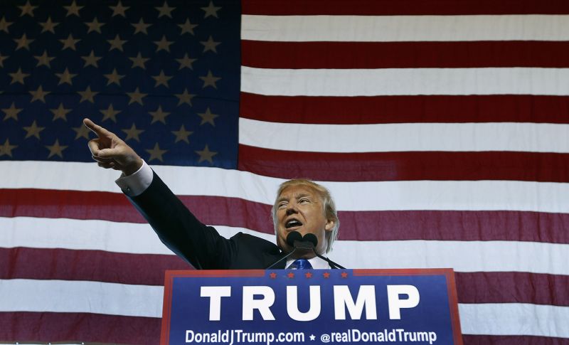 Donald Trump down in the polls after rough week on the trail