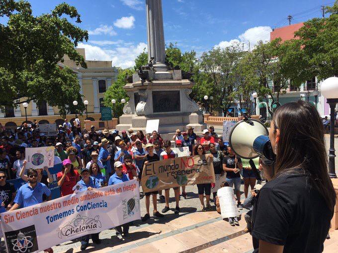 Puerto Rico shows environmental awareness in March for Science