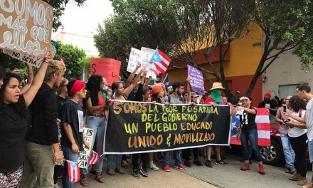 This is what happened during the Puerto Rico general strike