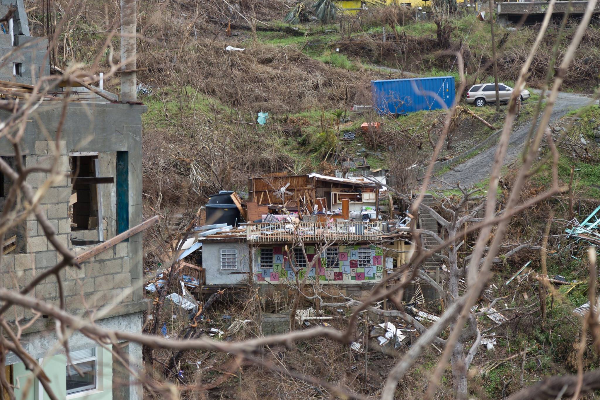 The state of the US Virgin Islands after Maria