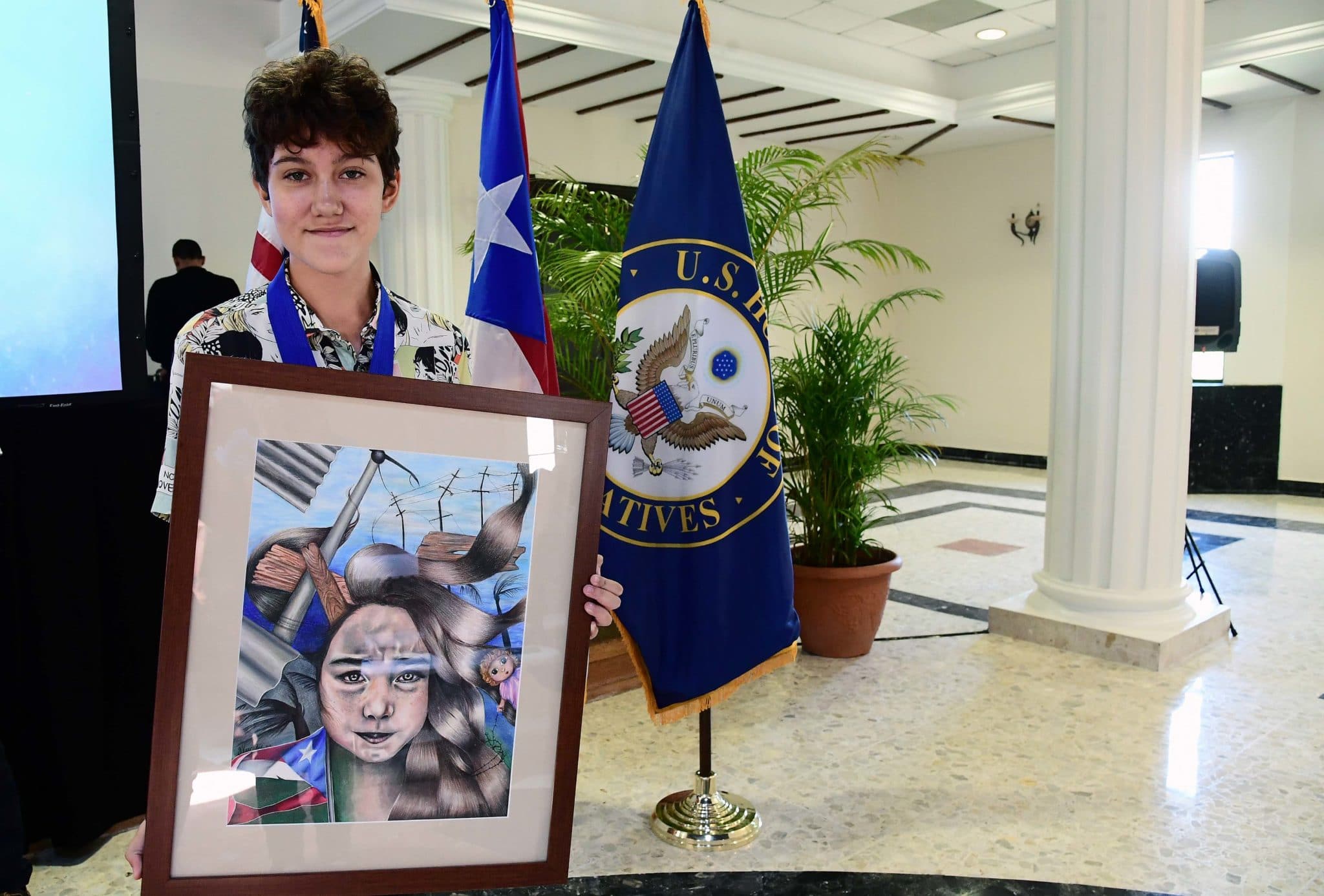 Puerto Rican student to exhibit work at the US Capitol