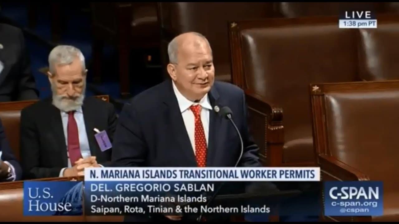 Northern Marianas Islands Workforce Act to provide relief for small businesses