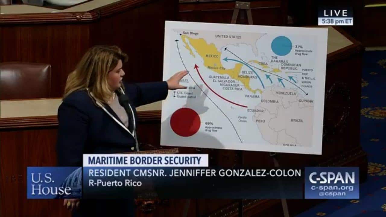 US House approves Jenniffer González-Colón’s Maritime Border Security Review Act