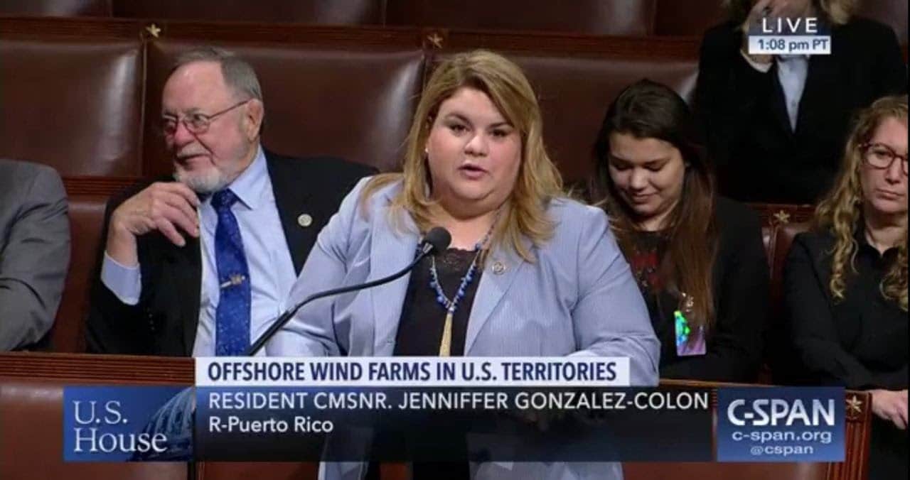 Jenniffer González-Colón supports two bills from Committee on Natural Resources that impact Puerto Rico