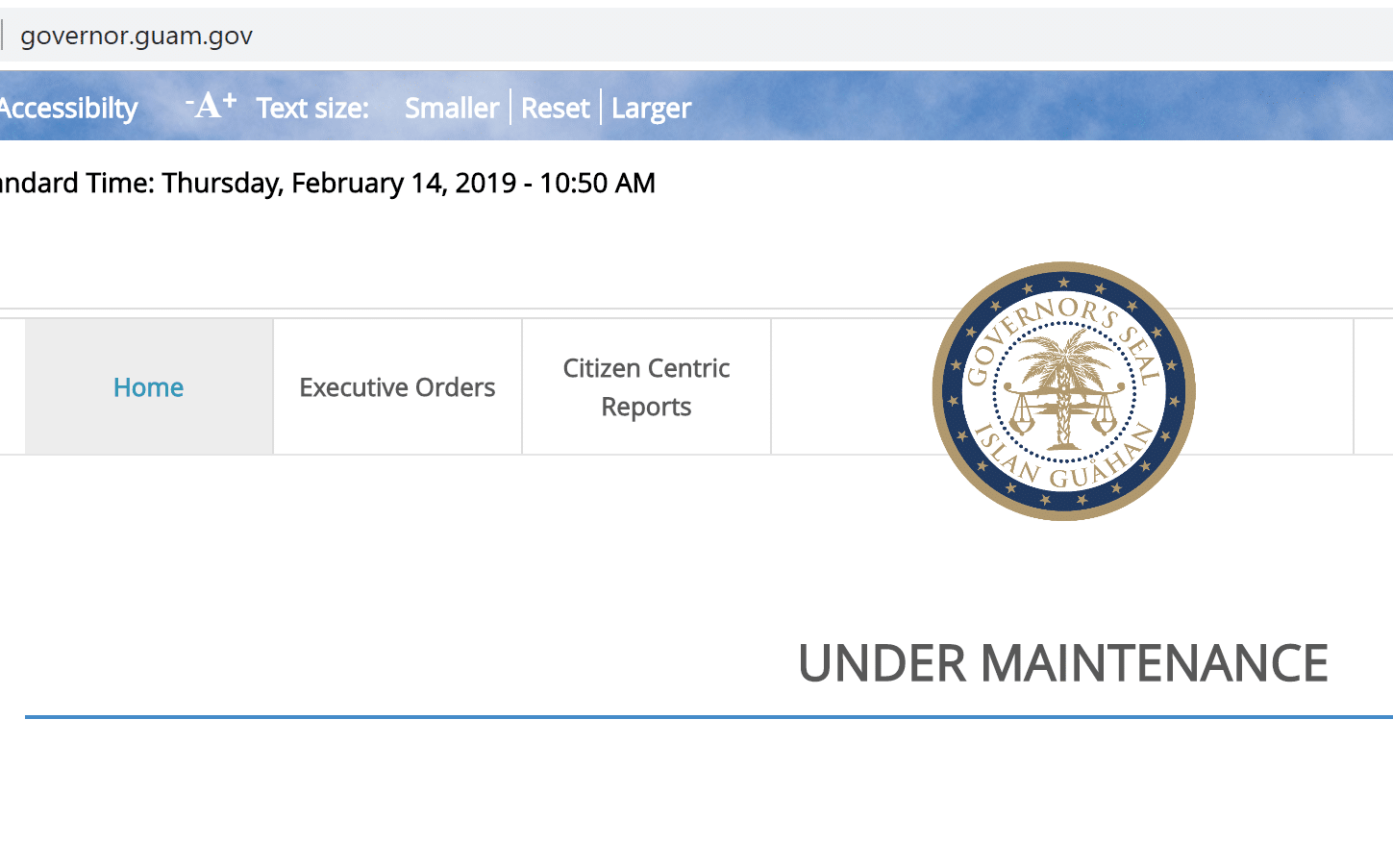 Guam government struggling to maintain websites