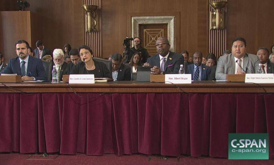 US Senate Committee on Energy & Natural Resources holds hearing on state of US territories