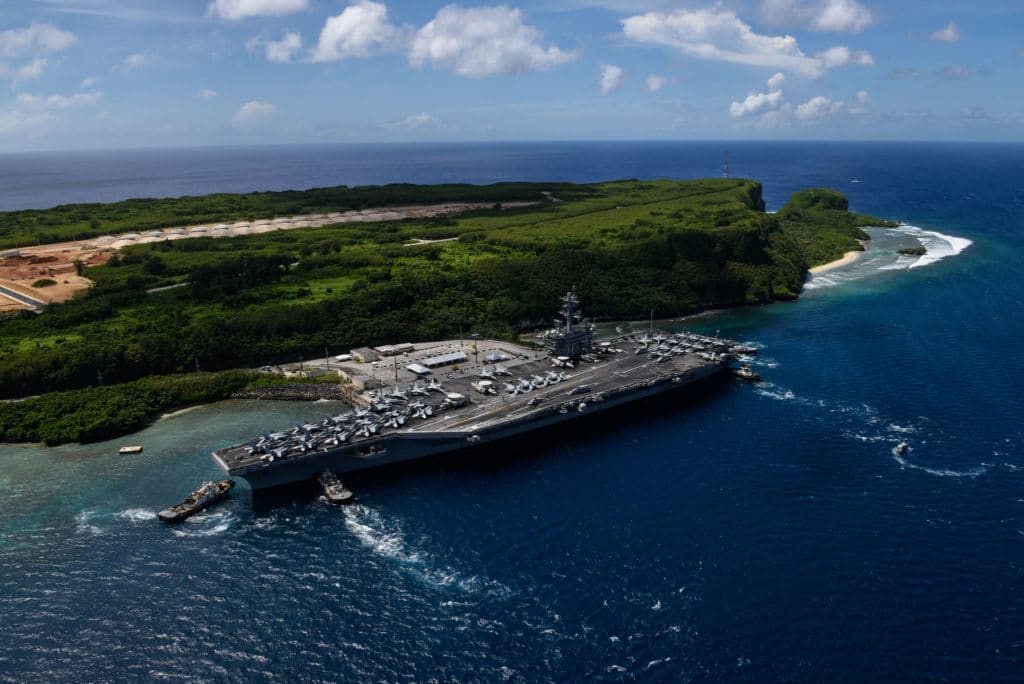 The saga of the USS Roosevelt and Guam, in context