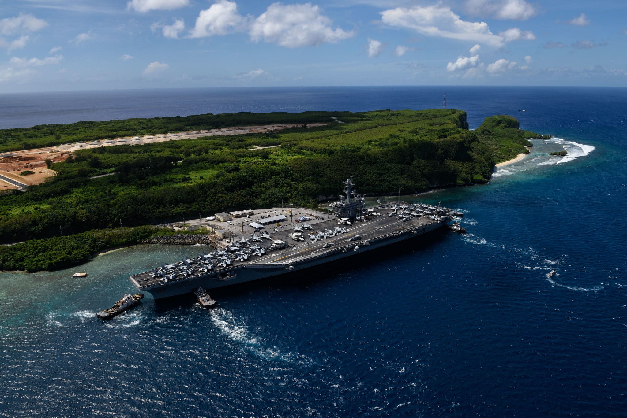 The saga of the USS Roosevelt and Guam, in context