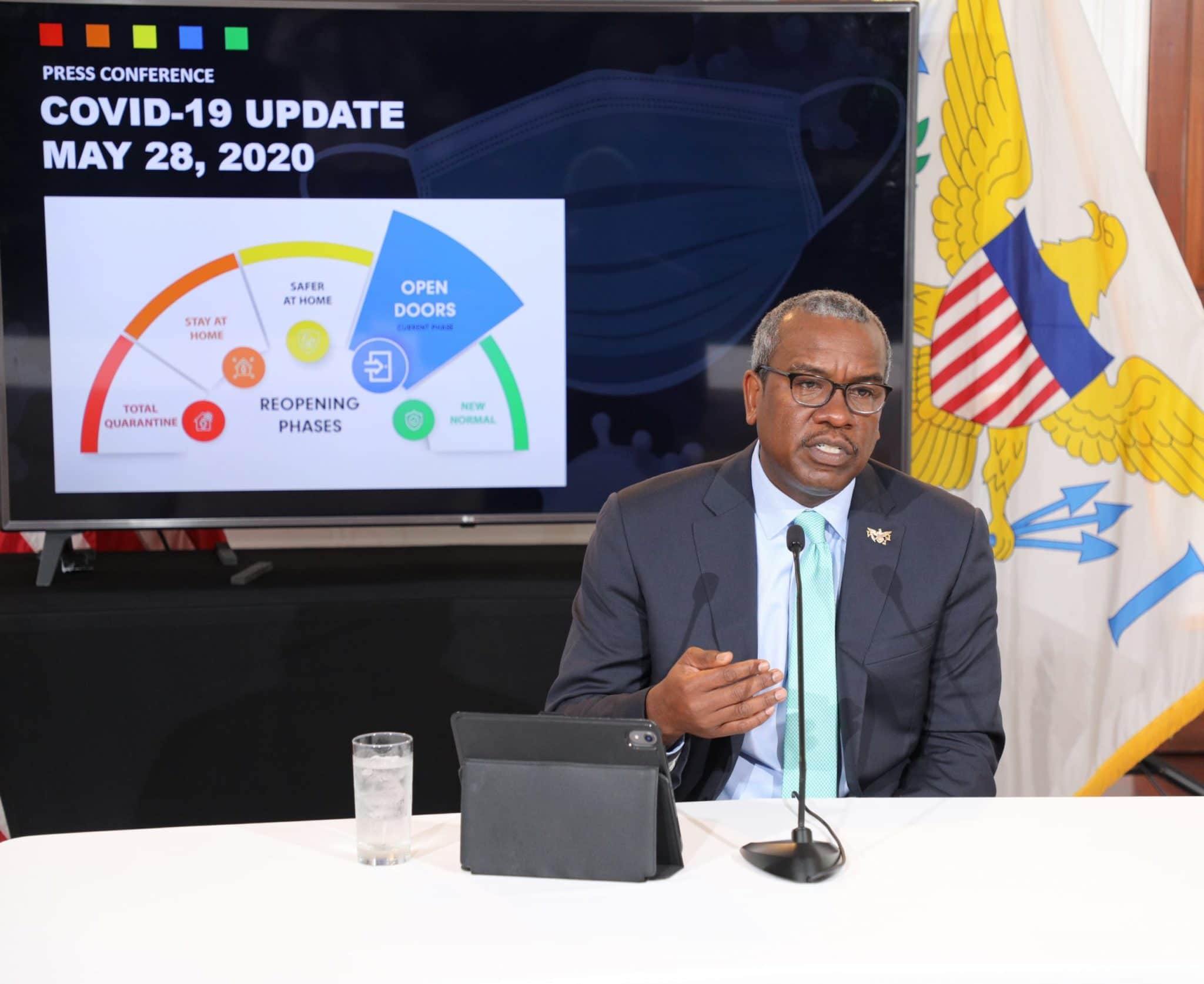 US Virgin Islands Governor Bryan Initiates ‘Open Doors” phase of territory’s reopening from COVID-19