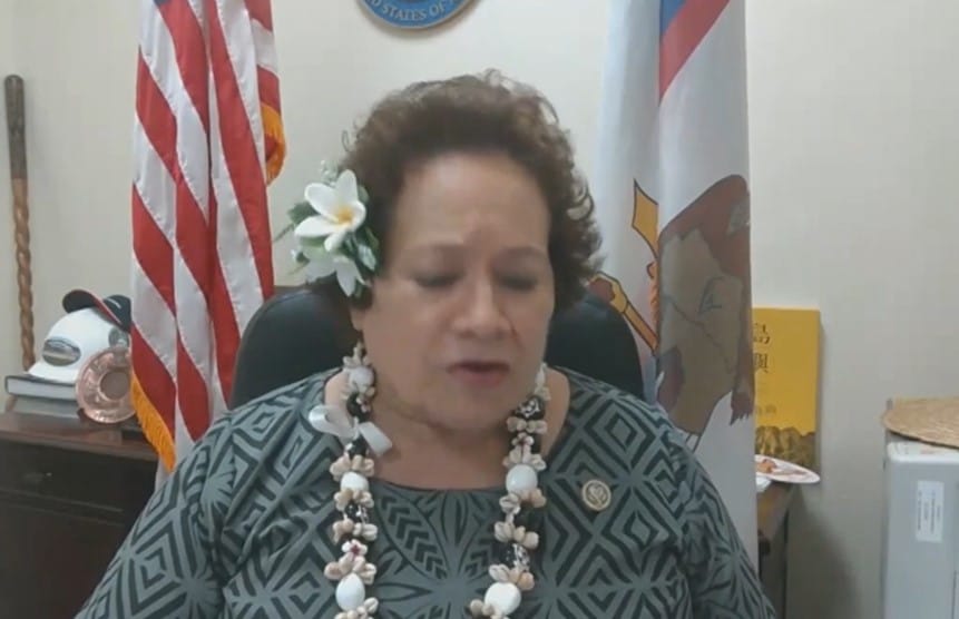 American Samoa Delegate Amata fights for more funding
