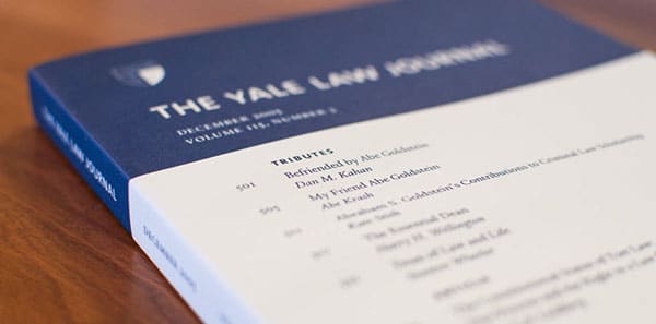 The Yale Law Journal seeks submissions on the Law of the Territories