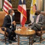 USVI Governor Bryan attends Blue Tide Caribbean Summit in Puerto Rico, meets Governor Pierluisi