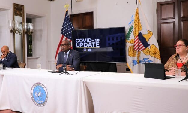 USVI Governor Bryan discusses return to in-person learning, lifting of international travel ban in United States