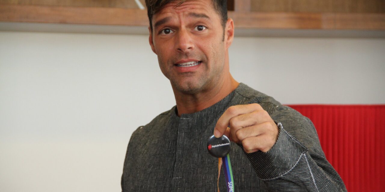 Ricky Martin in Chile. Photo credit: US Embassy in Santiago, Chile