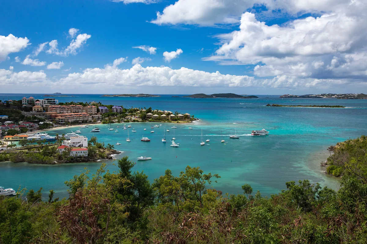Bay in the US Virgin Islands. Photo credit: Steve Simonsen
