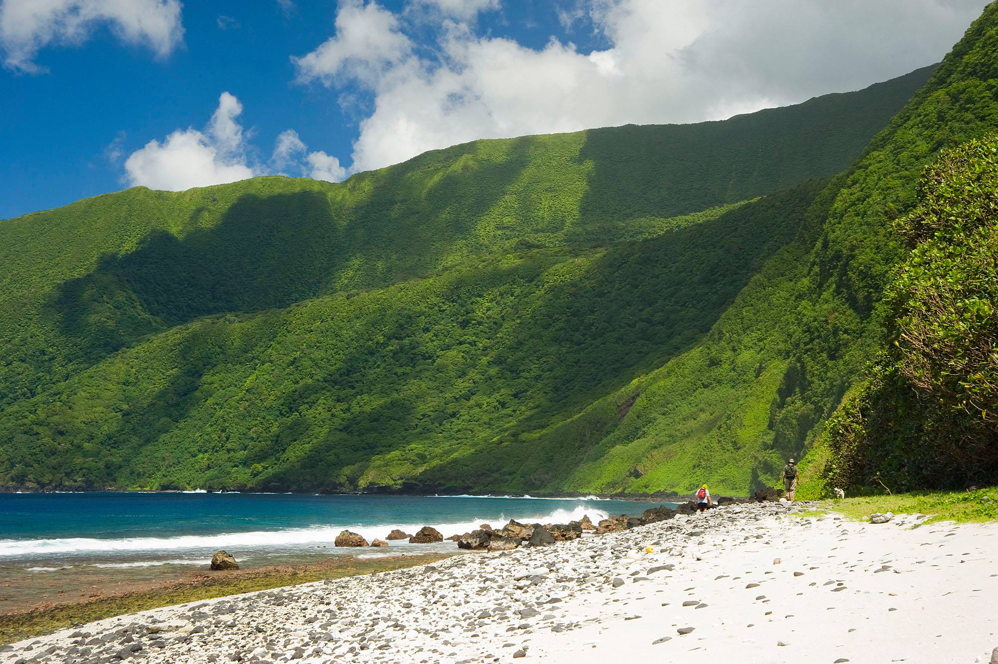 Beach in American Samoa. Photo credit: American Samoa Visitors Bureau