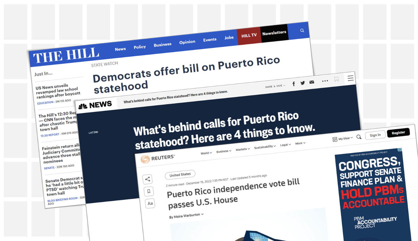 The media couldn’t stop calling the Puerto Rico Status Act by the wrong name