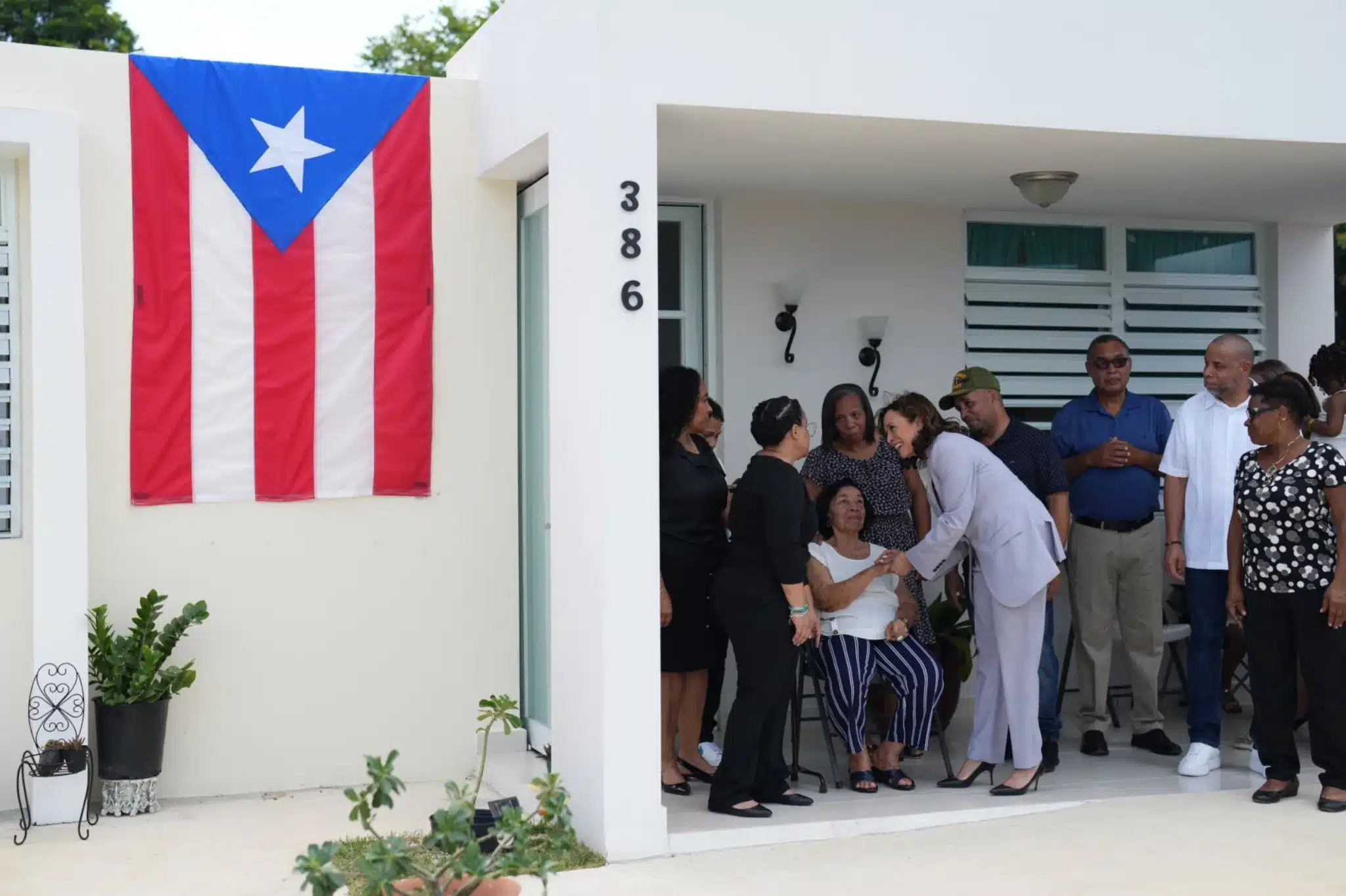 In seeking connection to Puerto Rico, Vice President Kamala Harris finds a complicated picture