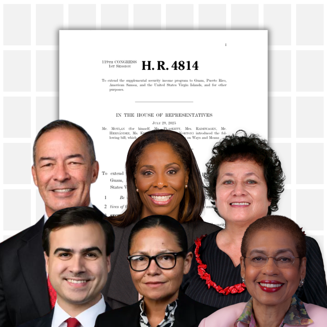Delegates reintroduce SSI Equality Act to expand benefits to all islands