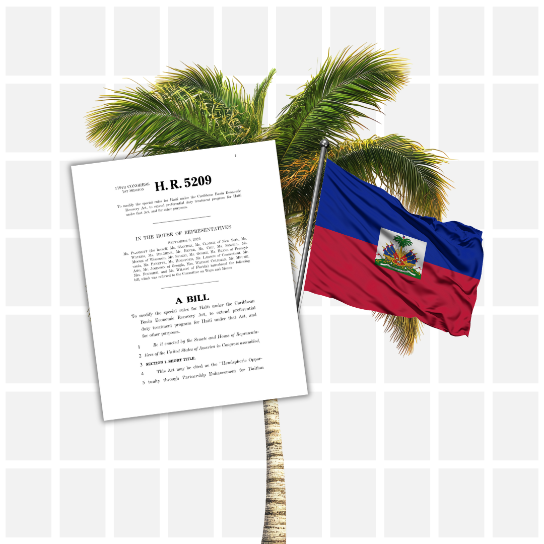 US Trade Promotion Program for Haiti expiration impacts Caribbean US territories