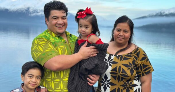 Pese family in Alaska.