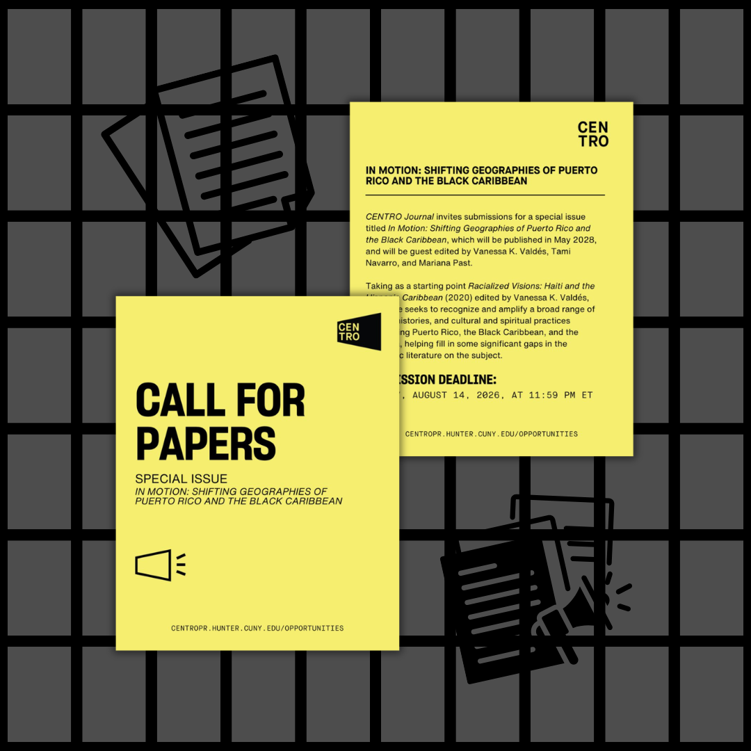 CENTRO Journal seeks contributors exploring Puerto Rico's ties to the Black Caribbean