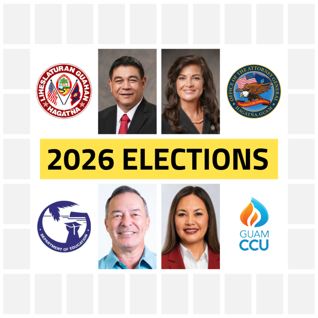 Guam will elect a new governor and at least six new senators on November 3